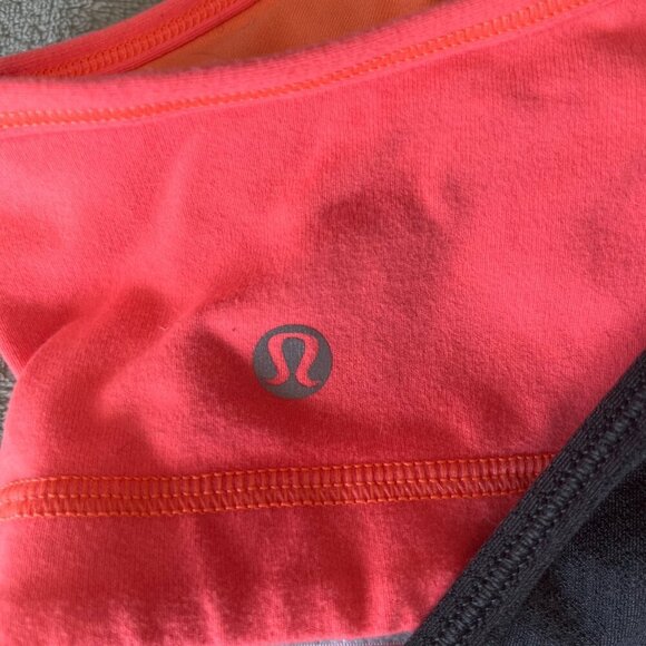 Lululemon Tuck Me In Athletic Yoga Tank in Soot/Very Light Flare - Picture 11 of 12